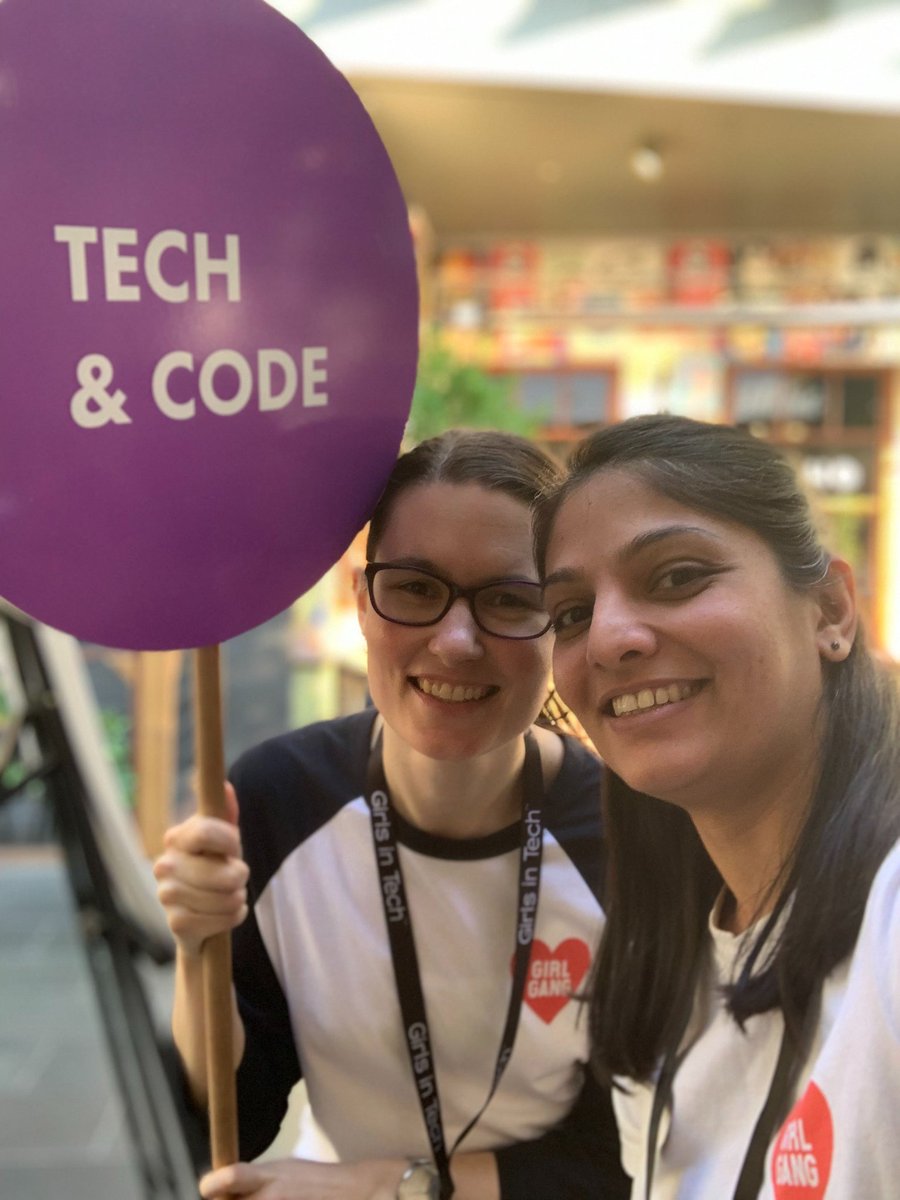 PranatiVyas's tweet photo. Had a blast running the @codelikeagirlau 'Introduction to Programming' workshop with @doubleedesign at #gitcatalystau 
If we've inspired even a handful of people to dive into tech, I wouldn't ask for anything more! https://t.co/og7Cu3P3Cc