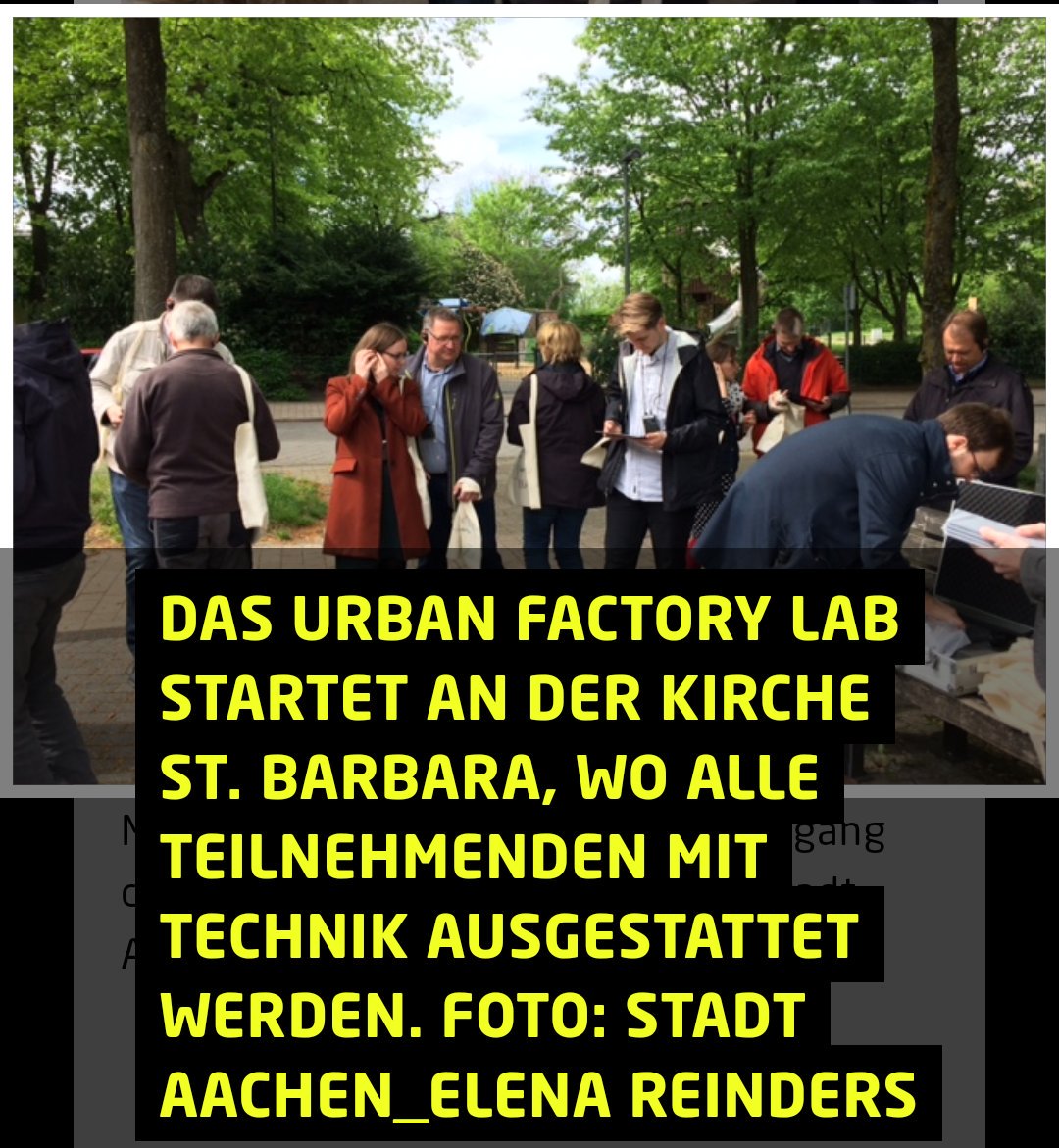 Nächste Woche ist es soweit. Am 24. Mai steht das nächste Urban Factory Lab an. Passend dazu ist auf der Future Lab Seite ein Artikel erschienen. Also lesen &amp; einen Platz sichern unter futurelab-aachen.de/urbanfactoryla… bzw. mia-projekt.de/urban-factory-…