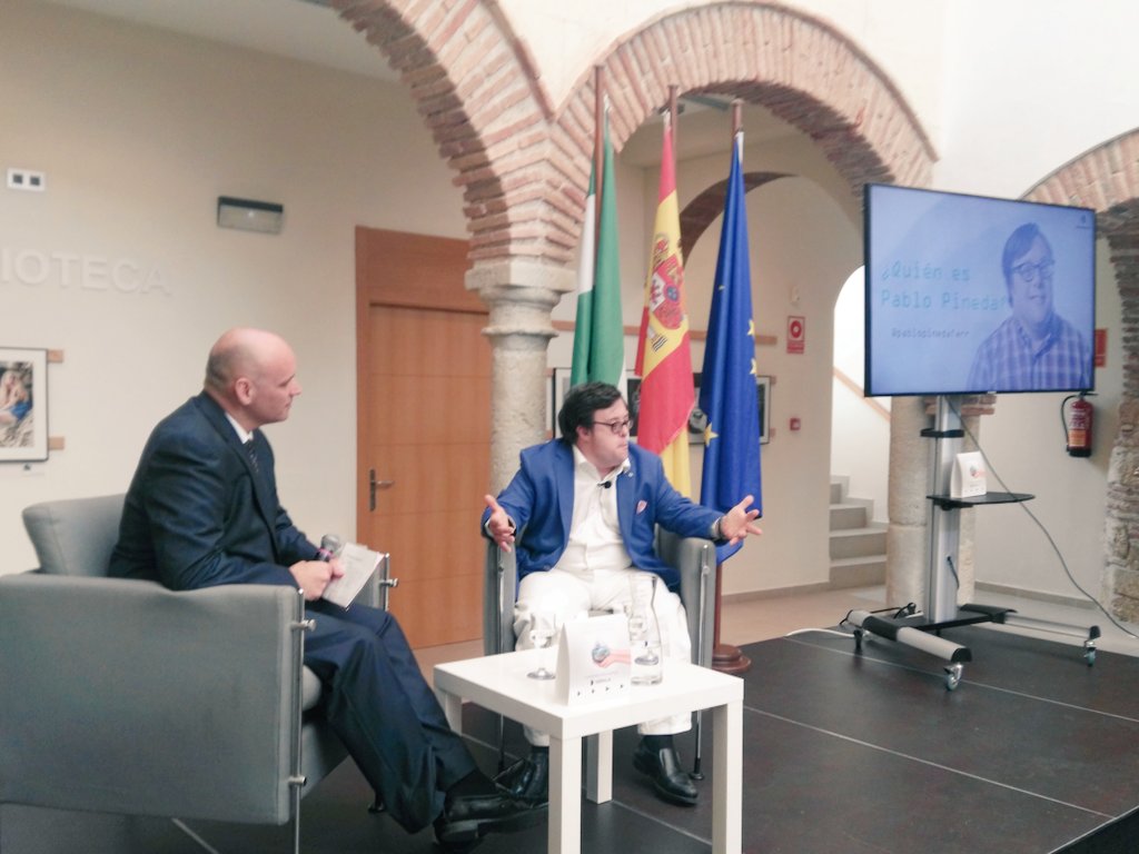 Hoy es uno de esos días que organizar las  jornadas de <a href="/citmarbella/">CIT Marbella</a> te hacen especial ilusión,porque hoy hablamos de diversidad,talento e inclusión con <a href="/PabloPinedaFerr/">Pablo Pineda Ferrer</a> gracias a @Xanit_Hospital <a href="/InfoHidralia/">Hidralia</a>  y <a href="/Ayto_Marbella/">Ayto. Marbella</a>