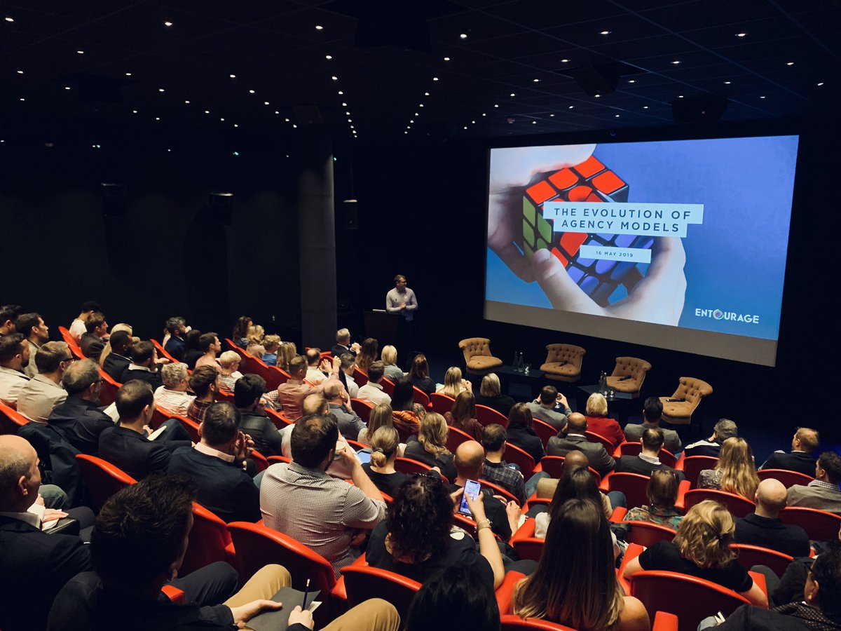 EntourageBD's tweet image. It’s a full house this morning as Matt kicks off our event this morning ‘The Evolution of Agency Models’