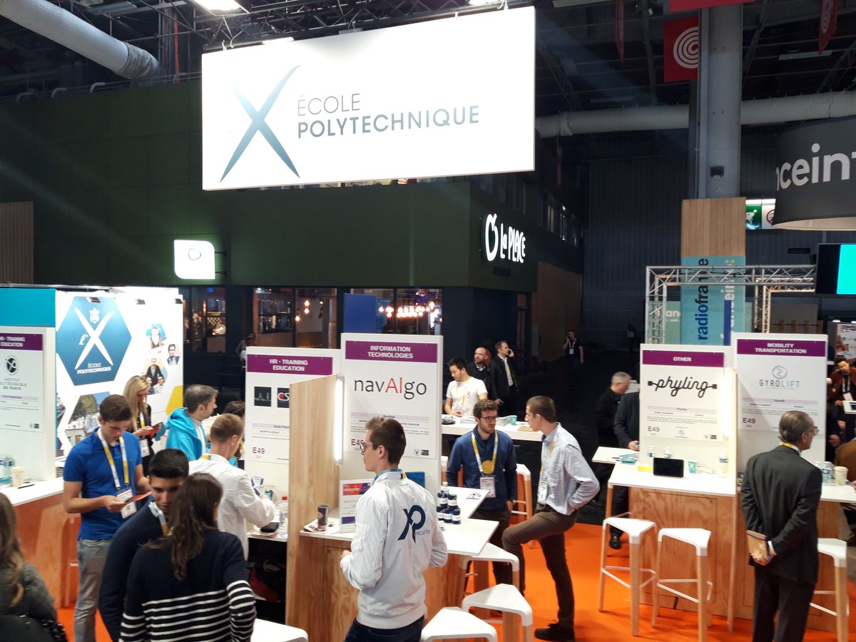C'est parti pour l'édition 2019 de <a href="/VivaTech/">VivaTech</a>. Venez voir les start-up de l'X ! 🚩On vous attend au stand E49 #VivaTech2019 #Innovation #DeepTech #startup #polytechnique