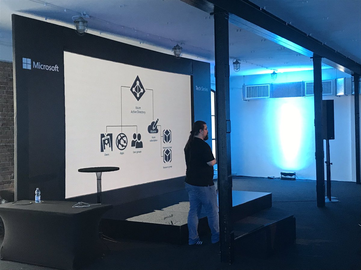 Kamil_Mrzyglod's tweet photo. It’s @smereczynski talking about Hybrid Identity in #Azure! #mts19 https://t.co/pdkl56UxFY