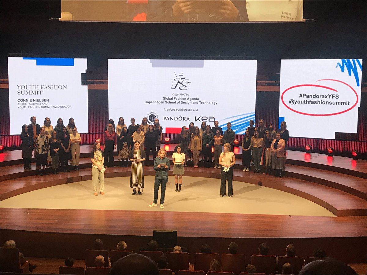 #humangender... Young and vibrant voices for #genderequality in the #fashionindustry by the #youthfashionsummit at#CPHFS19