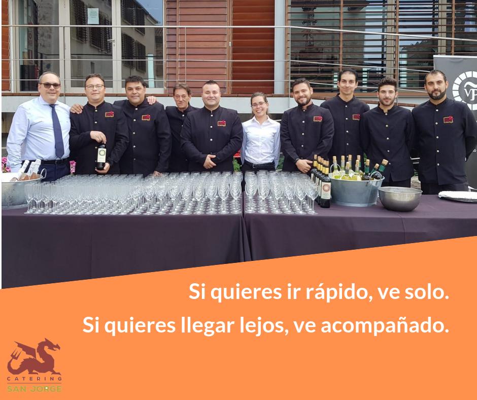 A nosotros siempre nos gusta viajar acompañados. ¡GRACIAS equipo! 👏💪 #trabajo #catering #eventos #extremadura