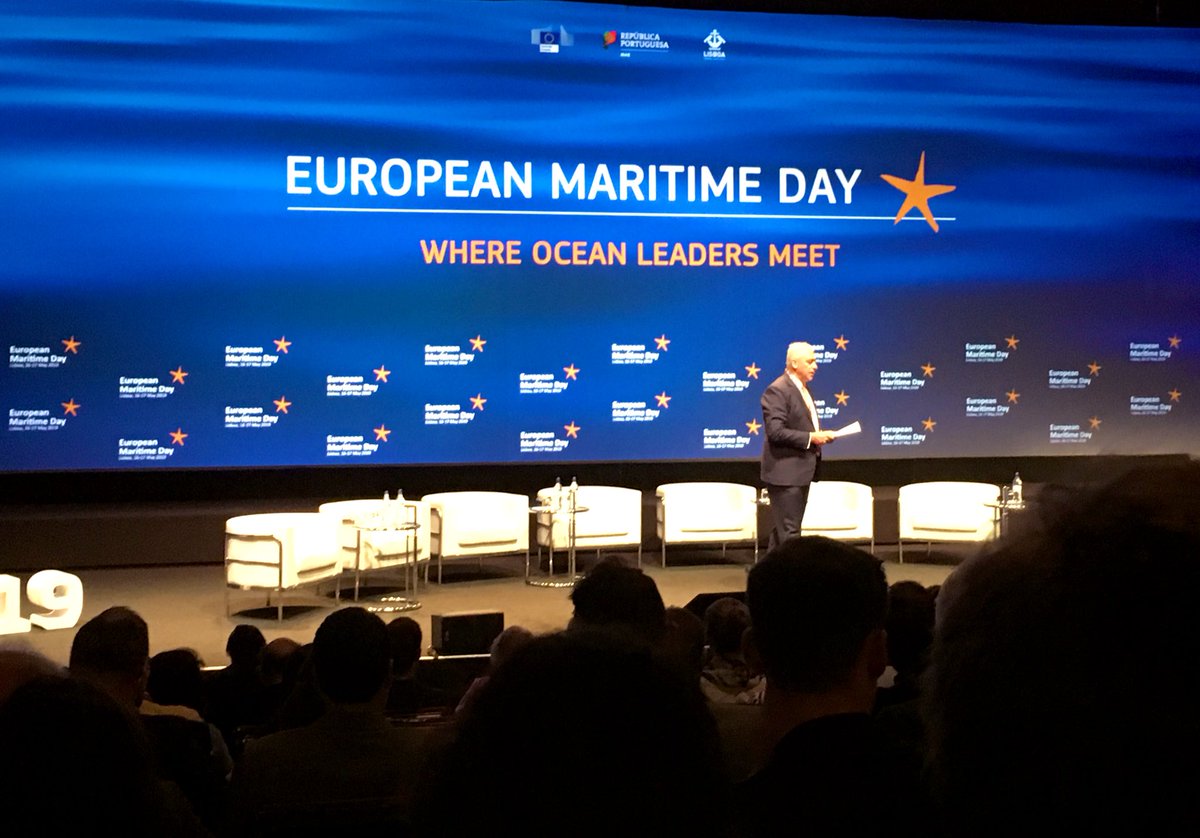 Lisboa full room  #EMD2019. Let’s be  #oceanleaders giving #VoiceForTheocean sustainability and preservation. #oceanforclimate #Becausetheocean