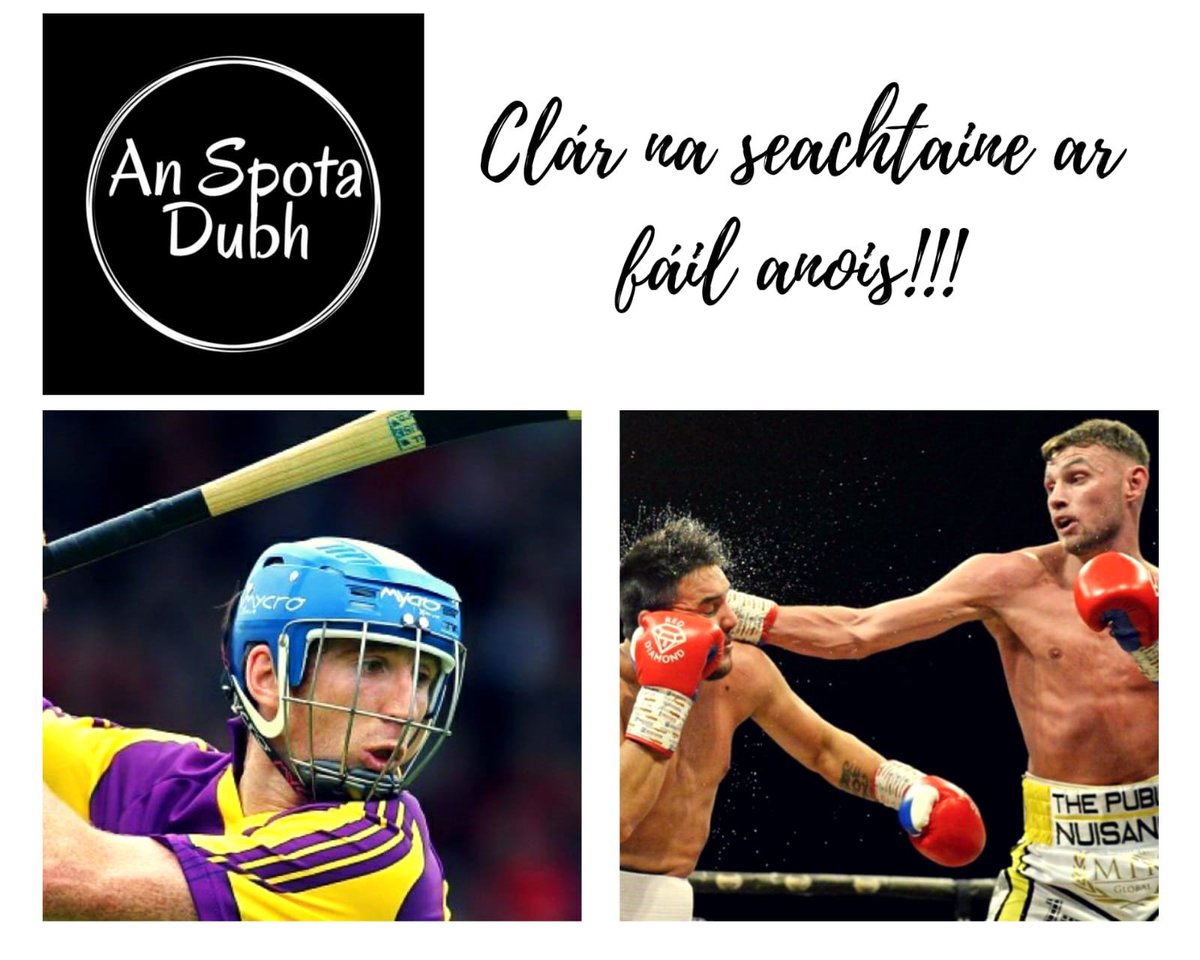 Bhí  <a href="/sugarseantl/">Sean McComb</a> linn an  agus é ag caint faoi a chéad troid eile san Ulster Hall mar chuid de seó @MTKGlobal , fight week, ocras &amp; ag tnúth le Gravy chips 
 
Bhí <a href="/diarmuidlyng/">Diarmuid Lyng</a> linn ag plé cúrsaí iomána na seachtaine 
iTunes /Spotify /Soundcloud
