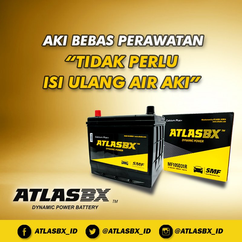 ATLASBX_ID's tweet image. Ini 3 Alasan kenapa kamu harus beralih ke Aki Bebas Perawatan

#AkiBebasPerawatan #StartStopSystem #Charge #AkiMobil #Accumulator #AccuMobil #AccuMaintenanceFree #MaintenanceFree #AkiKorea #BateraiMobil #Baterai #IdlingStop #ISSTechnology #Otomotif #Otomobil #OtomotifMobil