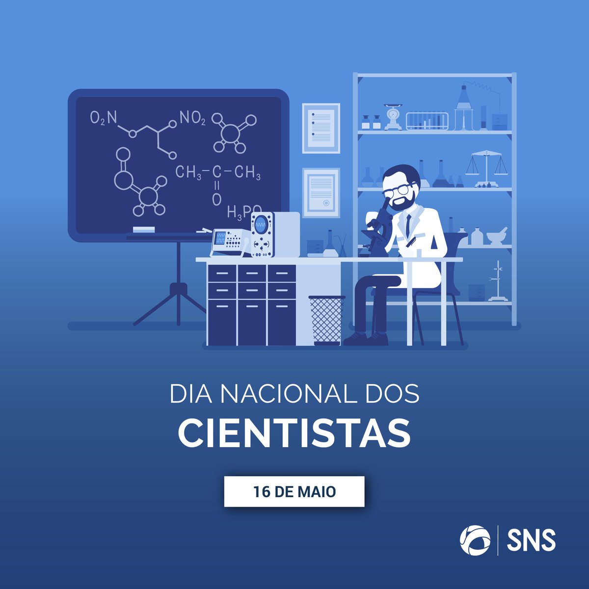 O Dia Nacional dos Cientistas comemora-se hoje. Tem como objetivo celebrar e reconhecer a contribuição relevante e inovadora da comunidade científica para o avanço do conhecimento, progresso e bem-estar da sociedade. #Saúde #SNS #Cientistas #Ciência #DiaNacionaldosCientistas