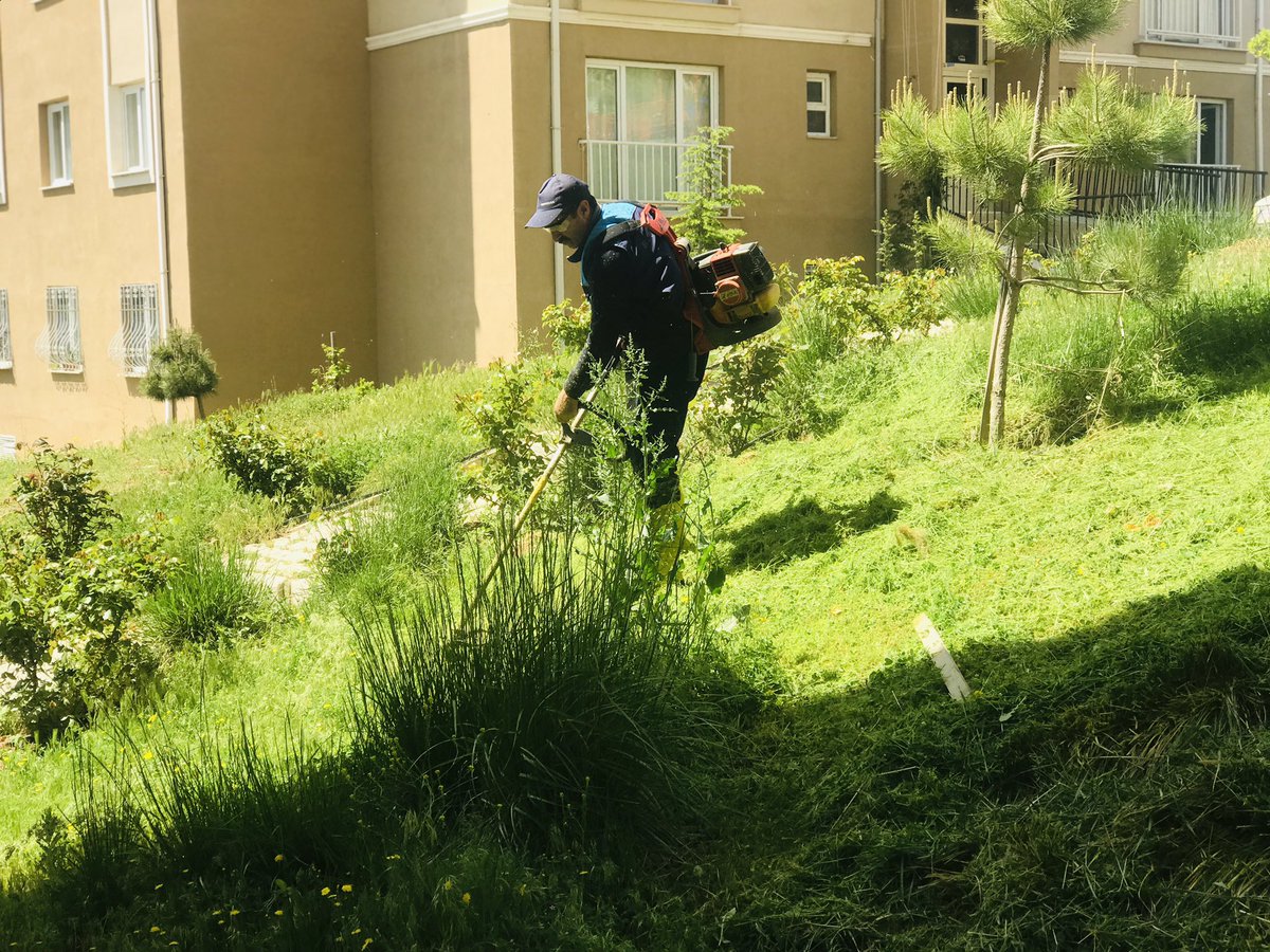 Çim biçme çalışmalarımız devam etmektedir <a href="/Ayhan19Karaca/">Ayhan Karaca</a> <a href="/EmlakYonetim/">Emlak Yönetim A.Ş.</a> @Emlakisletmeler <a href="/muratozer23/">murat özer</a>