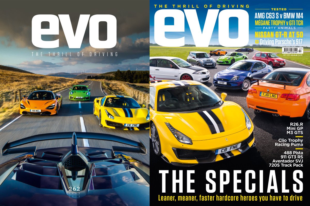 Evo Issue Sale Featuring Specials Form Ferrari Pista Porsche