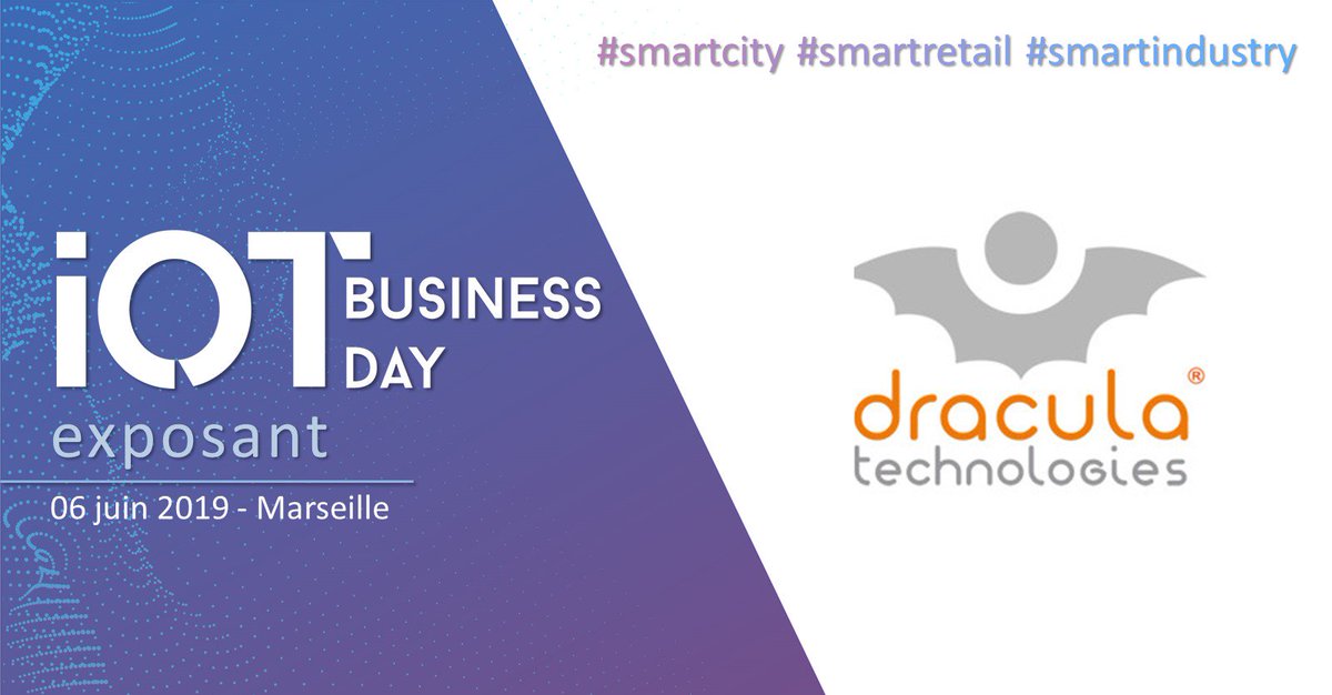 IOTbusiness13's tweet photo. [News Exposant] @DraculaTech, développeur #LAYER®, sera présent le 06 juin à @marseille pour l'#IOTBD 
#IOTBD #smartcity #smartretail #smartindustry
@LaCoqueNumeriq @Connectwave @Euromed_MRS @Medinsoft @engie @marseille #RISINGSud

➡️https://t.co/QqsRVhNtFy https://t.co/f35uoOnHdW
