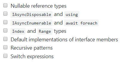 AndrasJanko's tweet image. Do you have any favorite C# 8.0 language features? Which one would you like to see translated to #javascript? #websharper #dotnet github.com/dotnet-webshar…