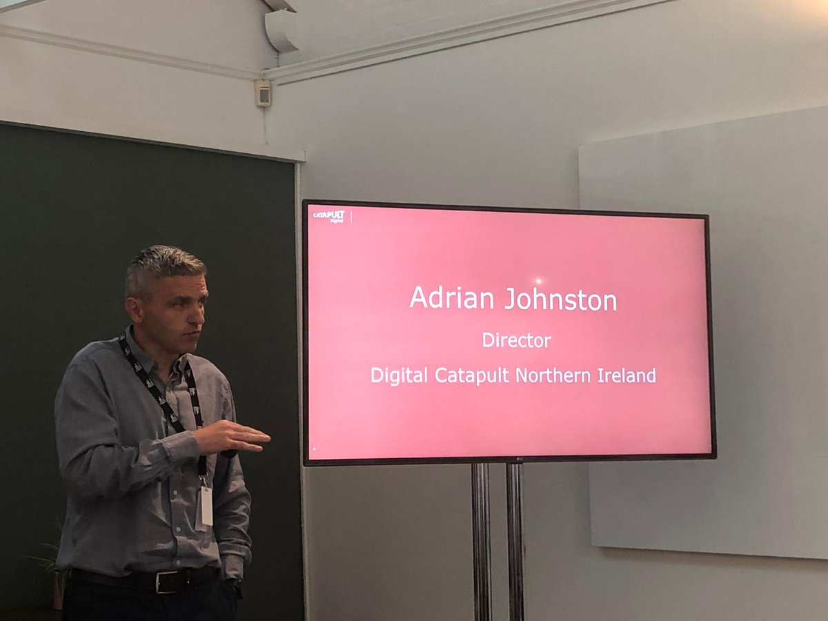Momentum_RandD's tweet image. Great to hear from @DigiCatapult Director Adrian Johnston this morning at the Unlocking NI's Potential through Collaboration; Inspiration and Technology workshop.
@ManufacturingNI 
#TechnologyDiscovery