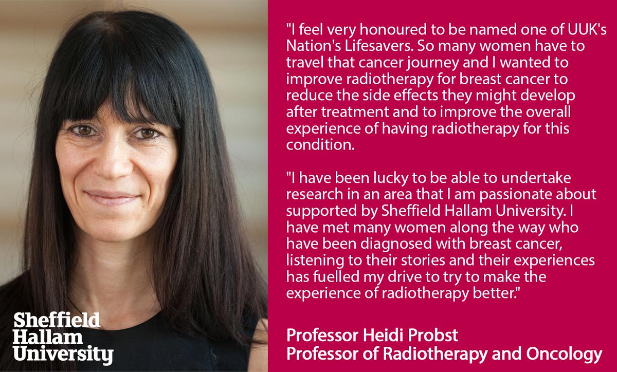 The Nation’s Lifesavers list shows how researchers, scientists and campaigners like Heidi are saving lives, keeping us healthy and making a life-changing difference to our health and wellbeing. #MadeAtUni shu.ac.uk/research/in-ac…