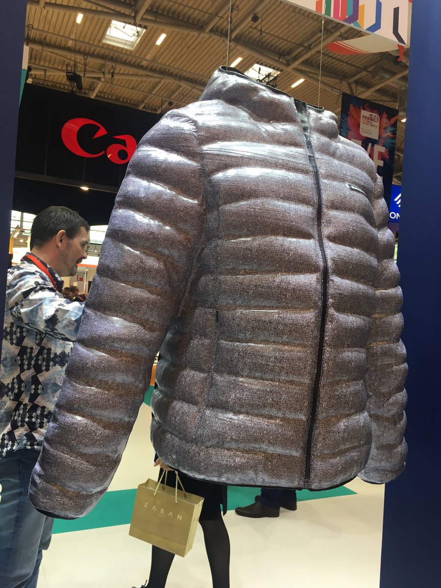 Adrienne_BigPic's tweet image. There’s always something to see at the @Massivit3d booth. What wrap material would you use for the hot dog? #FESPA #FESPA2019