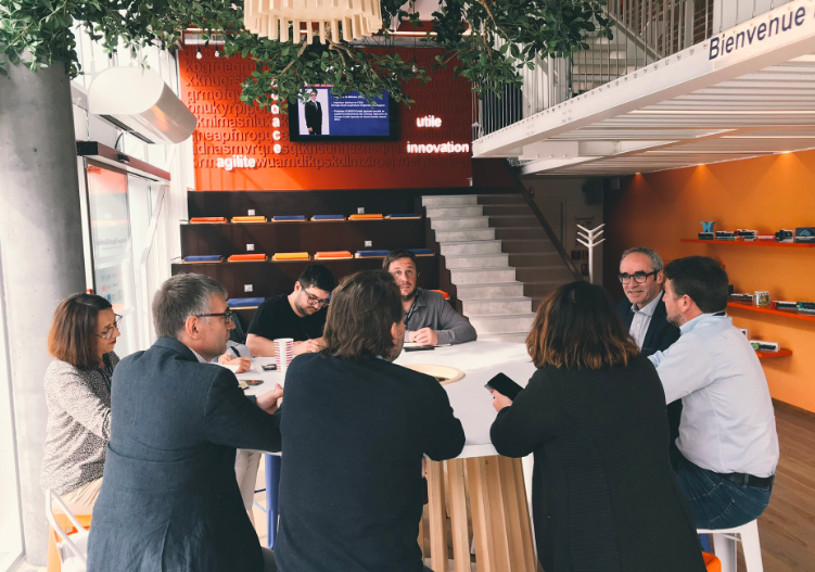 [VILLAGE BY CA] Aujourd’hui, <a href="/ImmTherapy/">Immersive Therapy</a> rencontre Jean-Yves Carillet, le nouveau Directeur Général du <a href="/CAIlleEtVilaine/">Crédit Agricole d'Ille-et-Vilaine</a>. #startuplife #pitchs #coopererpourinnover #echanges #experience