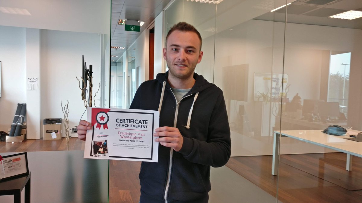 Juvotweet's tweet photo. Lees vandaag op de blog waarom Frédérique koos voor een stage bij Juvo en daarna in de bootcamp stapte die hij met succes afrondde.

#juvo #java #bootcamp #youngpotential #machinelearning #stage #internship 

https://t.co/wHPx2hNcth https://t.co/C5jeiEw4uS