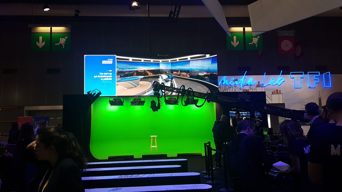 greenwizard93's tweet image. C'est aujourd'hui que commence la #vivatech2019 ! Venez nous rencontrer sur le stand de MediaLab TF1 et soyez spectateur de notre nouveau décor reprenant le plateau du 20h de TF1.
#realityengine #augmentedreality #virtual #virtualreality #audiovisual #vivatech #broadcast #3d
