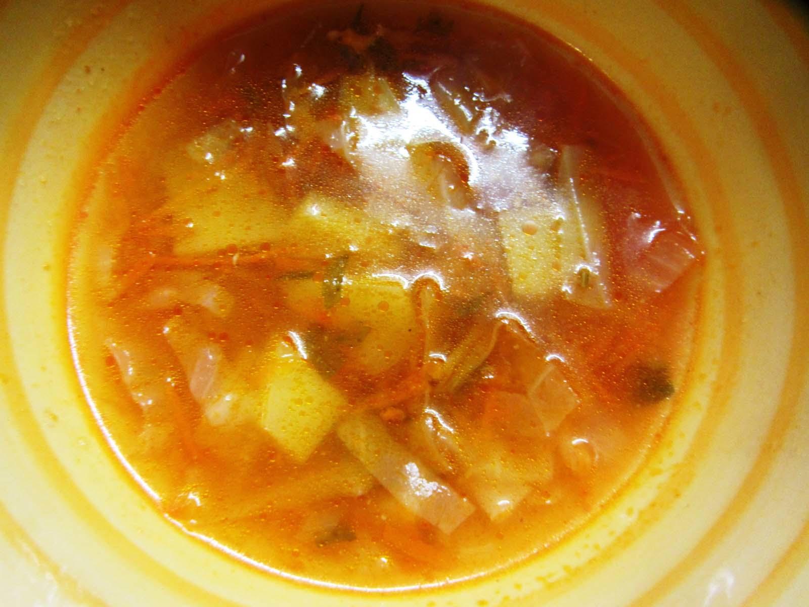 Щи красные