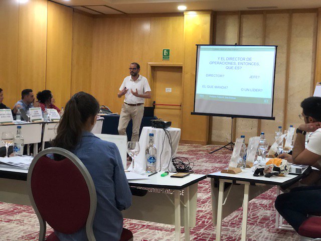 #NovedadesICT Pablo Diaz, Director del Hotel Meliá Tamarindos, se estrena como profesor de #ICTurismo2019 en #Fuerteventura con la asignatura Dirección de Operaciones I