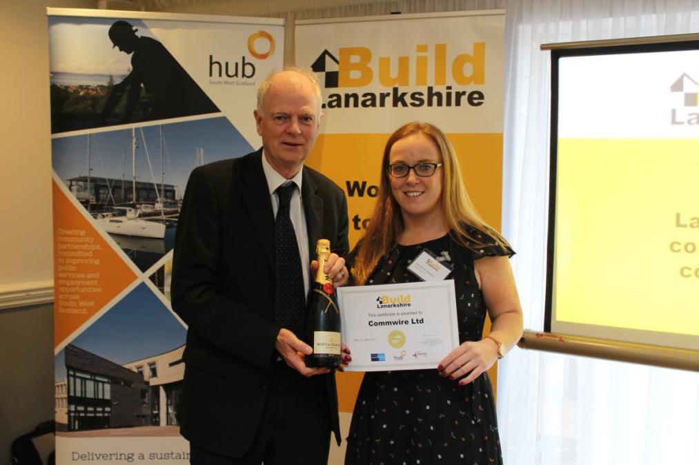 Commwire (@commwireltd) on Twitter photo Well done to our Director Lynnette Thomson on her acheivement on the Build Lanarkshire Programme. Councillor Allan Graham is presenting her with her winning award and prize. <a href="/hubswscotland/">hub SW Scotland</a> Well done to our Director Lynnette Thomson on her acheivement on the Build Lanarkshire Programme. Councillor Allan Graham is presenting her with her winning award and prize. <a href="/hubswscotland/">hub SW Scotland</a>
