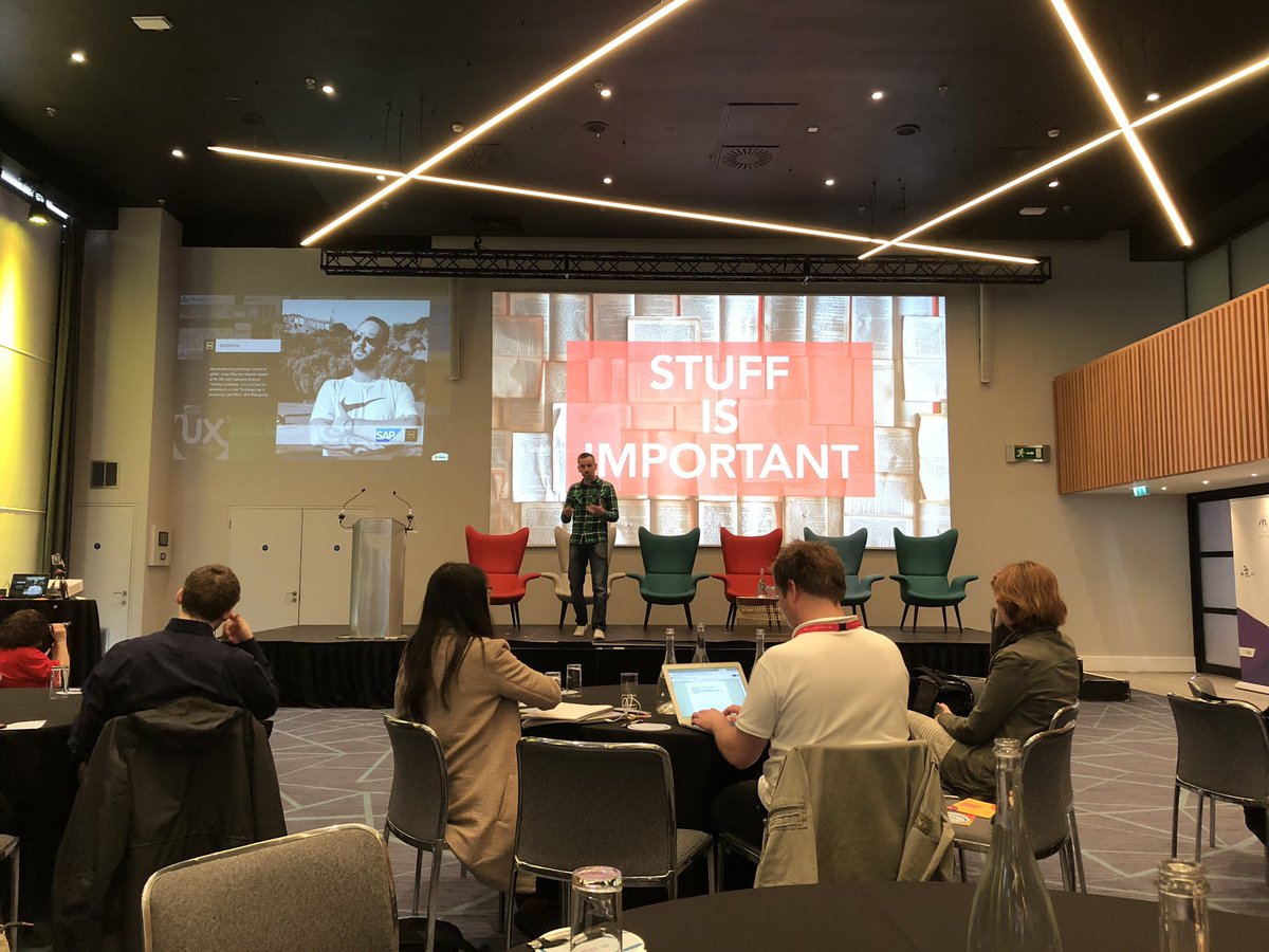 JorisVreeke's tweet photo. And there you have it: stuff is important! #3XEDigital https://t.co/c37c0tWaUx