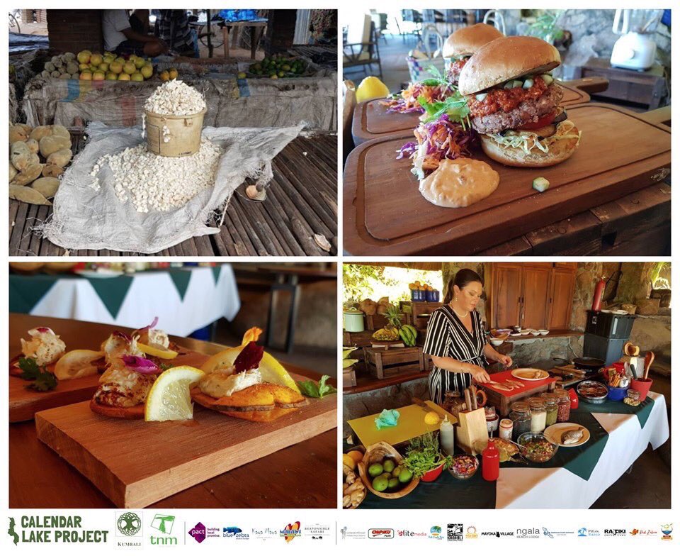 Chef Jes Willett's smoked micheni pâté on sweet potato crostini and a seasonal red bean burger with smoked dukkah sweet potato fries kept the hungry #CalendarLakeProject crew very happy during their @KumbaliLake Retreat stopover 🍠 #SweetPotatoVibes #EatLocal 📸 <a href="/KC_contracting/">Kumbali Contracting</a>