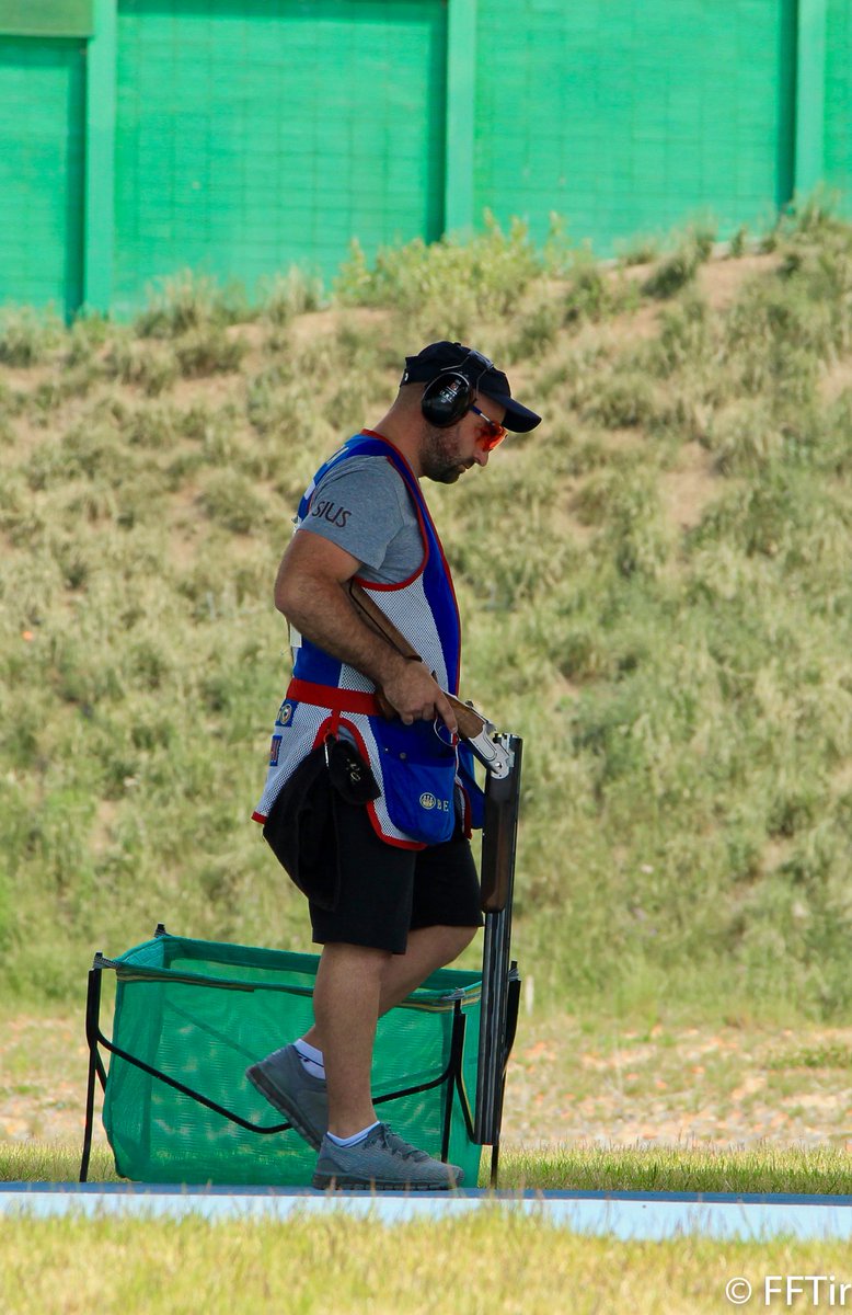 tir_ff's tweet photo. #LiveFromChangwon #ISSFWC #TrapMen C'est la 6e place pour notre français Sébastien Guerrero à l'issue de la finale de Fosse Olympique @ISSF_Shooting #Tir #Sportif #ShootingSport #FO 👏🇫🇷 https://t.co/ySXSlCE2Nb
