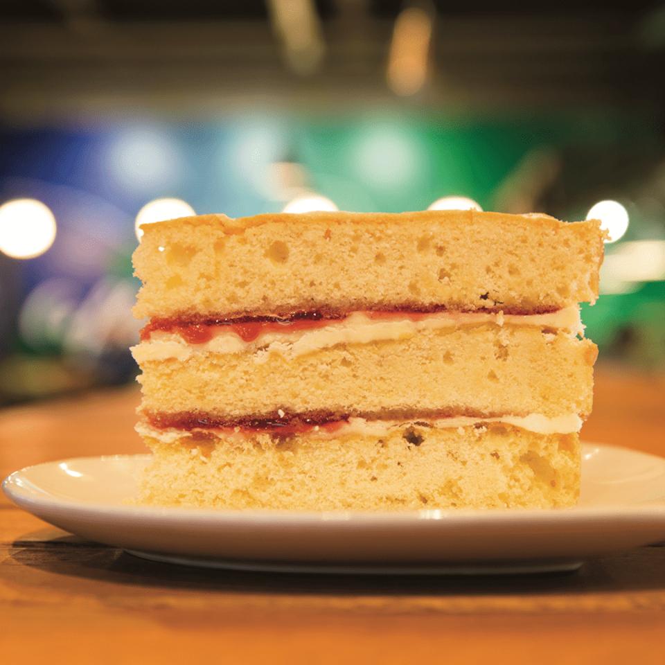 🍰 Grab a slice of the action at <a href="/mangobeandarlo/">Mangobean Darlington</a>, with their selection of tasty cakes with your name written all over 'em.

Find them at @dl1darlo 📍 for your coffee fix, smoothies &amp; more.

#LoveDarlo