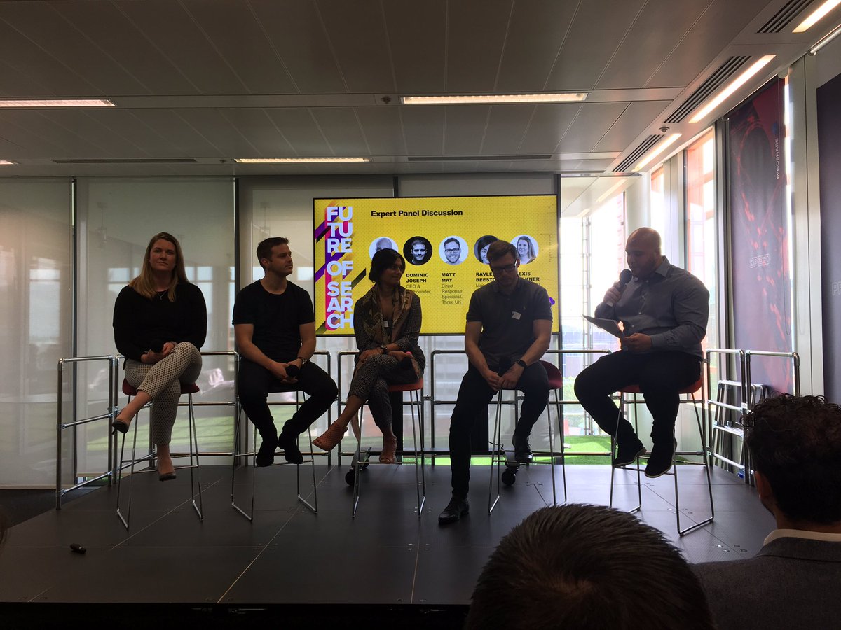 “Search is integrated into everything we do” - interesting insights from the expert panel discussion at <a href="/mindshare_uk/">Mindshare UK</a>’s Future of Search event #MSFOS #teammindshare