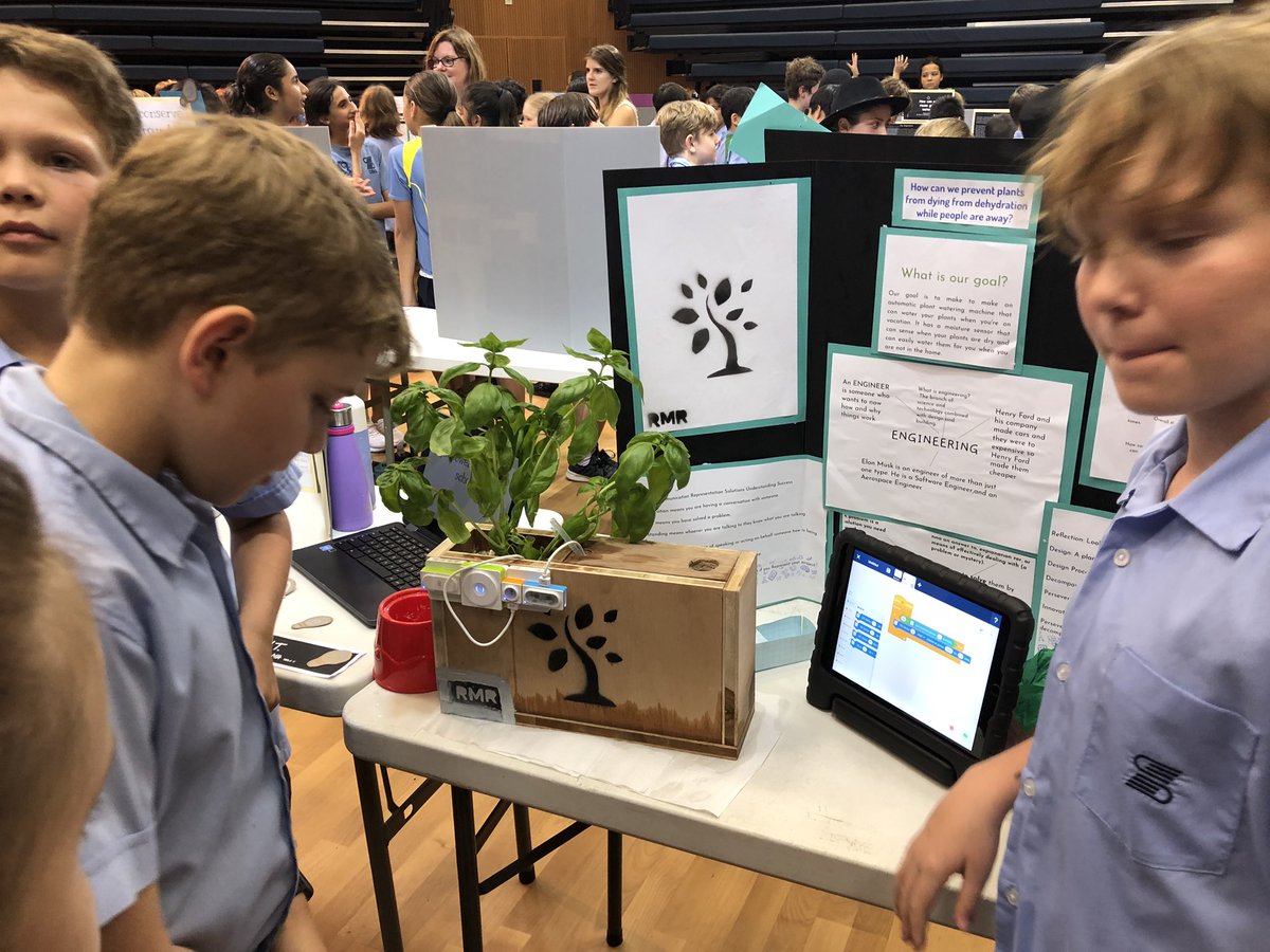 dbis_y6's tweet photo. What a wonderful start to the Year 6 STEAM Fair - such fantastic innovation and confident communication of their projects. Very proud Year 6 and Learning Technologies teachers. We look forward to welcoming parents in the morning! https://t.co/kWlXgXrCg8