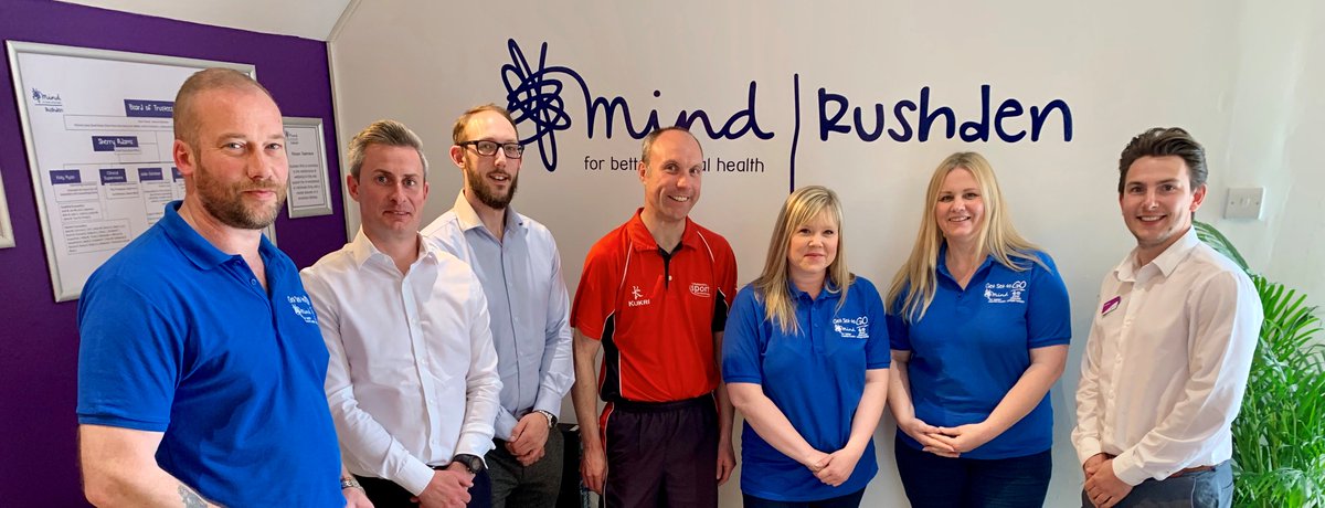 rushdenmind's tweet photo. Rushden Mind partners with Northamptonshire Sport, East Northamptonshire Council, Freedom Leisure, Northampton Town FC Community Trust to launch Get Set to Go @Nsport @ENCouncil @FreedomENH @ntfc #MentalHealthAwarenessWeek #getsettogo #rushdenmind #PhysicalActivity #mentalhealth https://t.co/IZN6dOMHjt