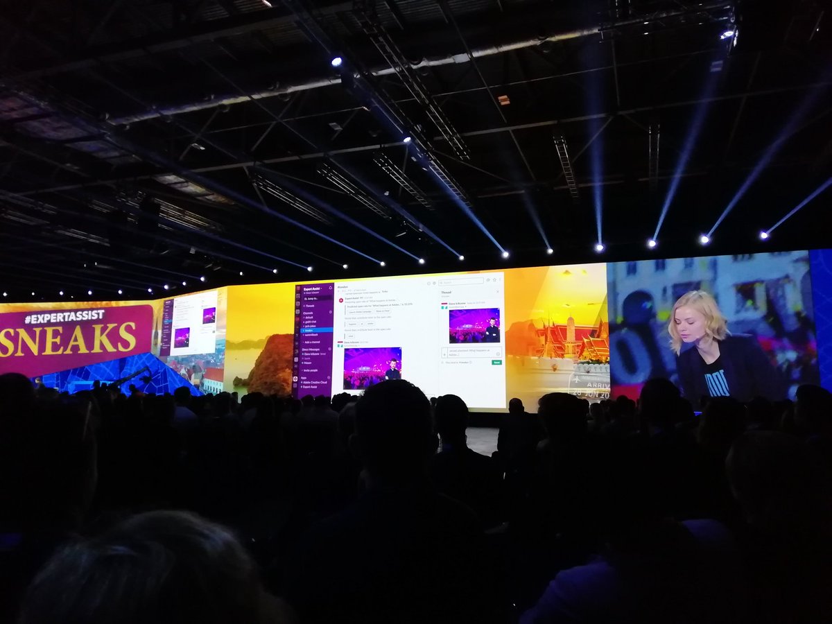 SeeWhy27's tweet photo. Expert assist looks good for subject line prediction 👍 can it suggest alternative subject lines to test based on what you enter? #adobesummit #sneaks #expertassist https://t.co/DvKpyxx6gx
