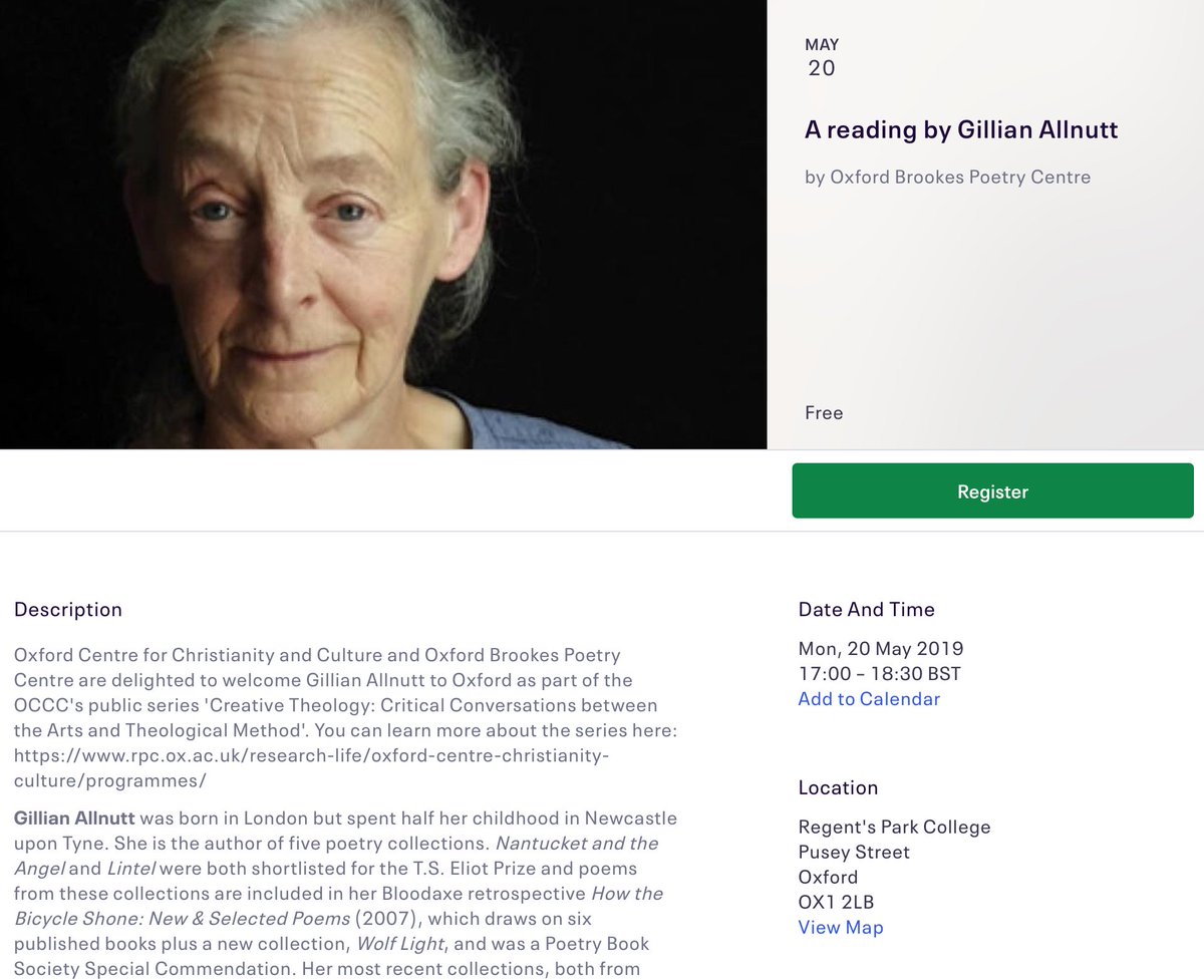 Over (Oxford Poets series)