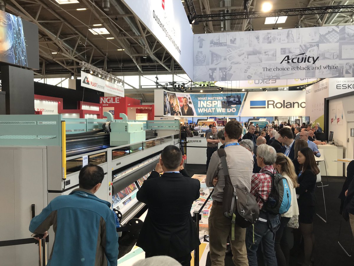 alabrent_mag's tweet image. Todo en marcha en la tercera jornada de #FESPA2019