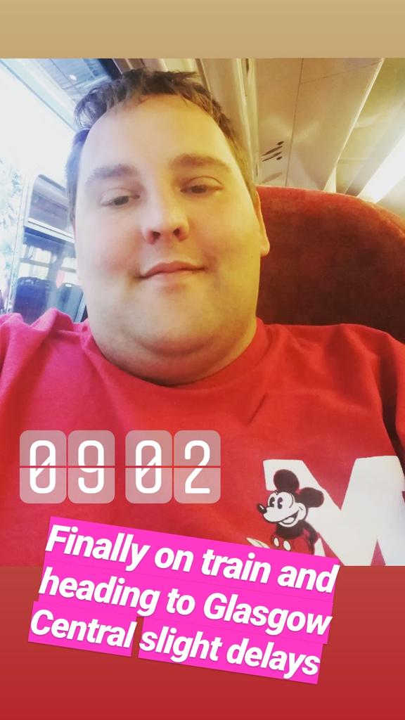 MagicIntheAir_'s tweet image. Delays on the train glad I booked the earlier service!! Arriving in Glasgow at 11:25am 🎉👌