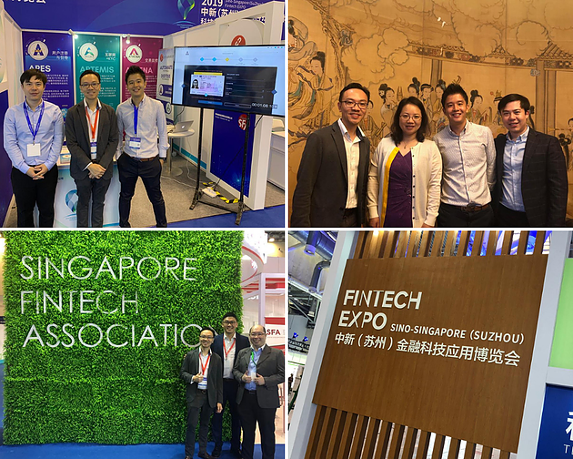 Cynopsisco's tweet photo. We are delighted to have concluded the two-day inaugural China-Singapore FinTech Expo 2019 that was held from 15-16 May in Suzhou! Special thanks to @sgfintech for giving us this opportunity to join them on this trip! Read more: https://t.co/y8Xzz6VEBk

#fintech #RegTech #KYC https://t.co/Xvqo5imAf2