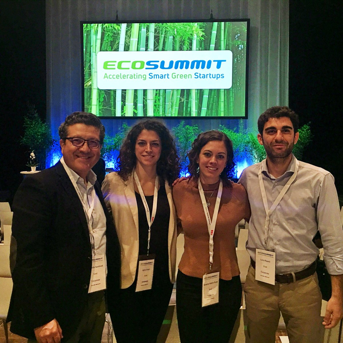 Thrilled to have been able to present our value proposition for #startups and #openinnovability model at @ecosummit. Great event to make new connections w/ relevant players of the European ecosystem. Congrats @mobiliser &amp; team.

#EnelInnovationHubs <a href="/EnelGroup/">Enel Group</a> <a href="/Endesa/">endesa</a> @enelstartup