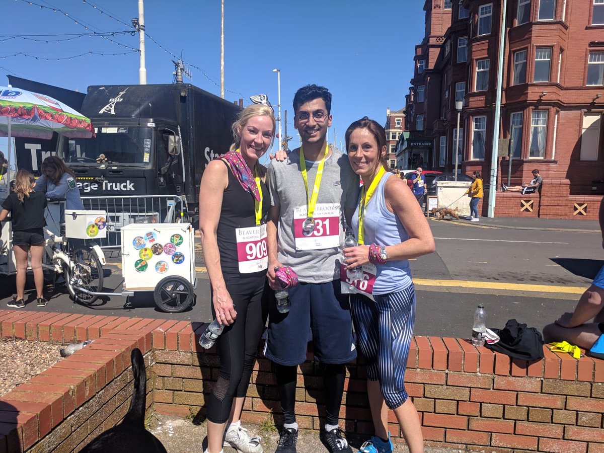 GillianFryer1's tweet photo. Great first 10k for some of the Improvement Units running club members in Blackpool at the weekend. You smashed it!!! #MLCSUandme https://t.co/pNlILFzwkV