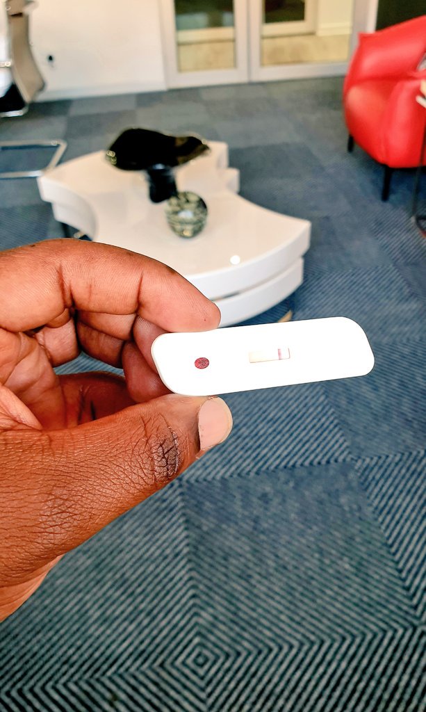 Tebogo Ditshego on Twitter: "Just finished getting my HIV test at the