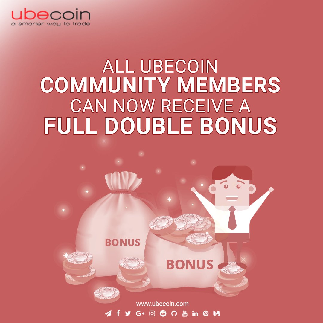 Invest in the Ubecoin IEO via the Links below 
LATOKEN : latoken.com/ico/ETH-UBE
OEX : oex.cn/innovation

Email us (support@ubecoin.com) a screenshot of IEO Ubecoin Token purchase and wallet address and we will match the bonus in Ubecoin straight into your ERC20 Wallet.