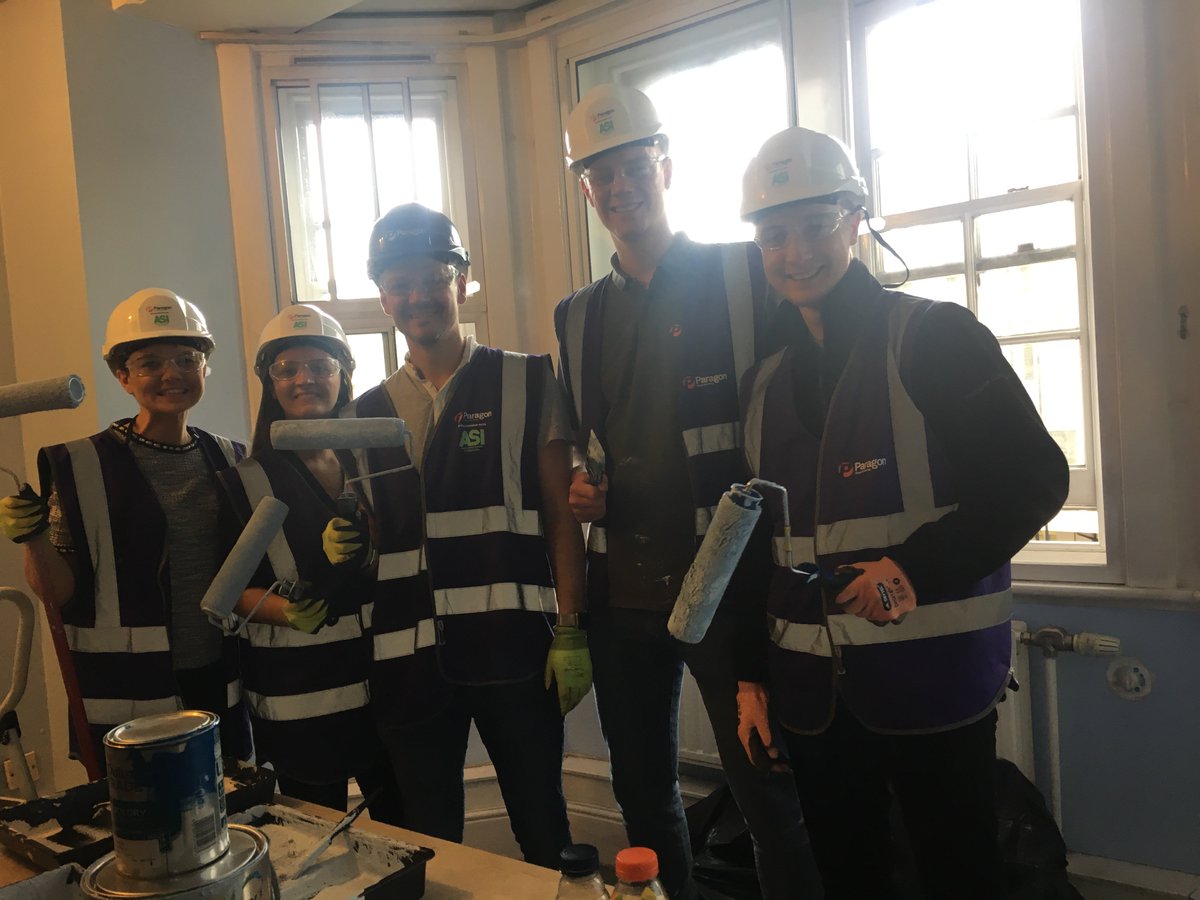 A shout out to <a href="/Maryleboneprjct/">Marylebone Project</a> – the UK’s largest women’s hostel. Our #volunteers had a great time helping out with some redecorations, supporting your fantastic centre and the invaluable work you do.  Find out more at maryleboneproject.org.uk