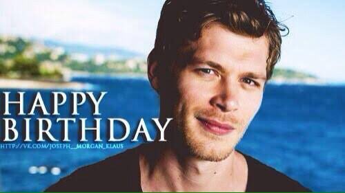 Happy Birthday Joseph Morgan    