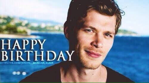 Happy Birthday Joseph Morgan    