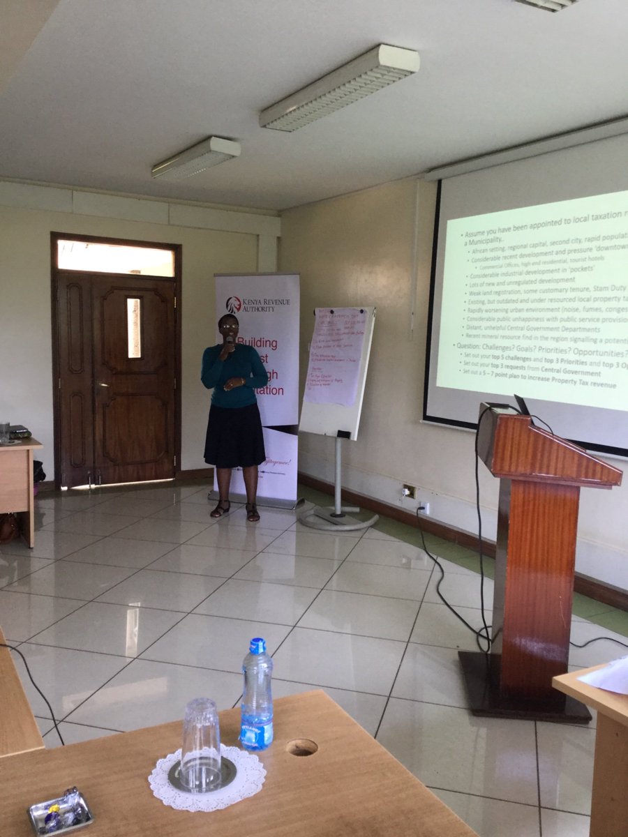 KRACorporate's tweet photo. The groups take turns to do a 5 minute presentation. #TaxAndDevelopment #ATAFtax4dev https://t.co/2CD3C2VQpr