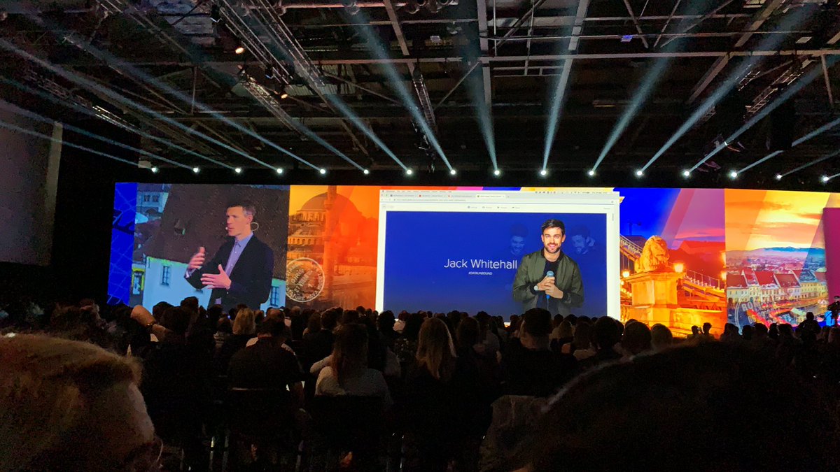 _kandersen's tweet image. Andy Hawkins showing awesome integrations between #AdobeAnalytics and Adobe Spark at #AdobeSummitEMEA #DataUnbound