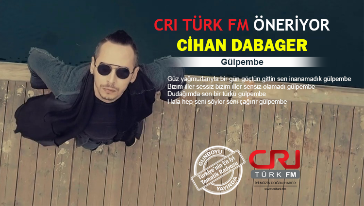 cgtnturk's tweet photo. CRI TÜRK Öneriyor 📣🎶 Cihan Dabager - Gülpembe
#gününönerisi #CihanDabager #Gülpembe #critürkçe
📻 İstanbul:89.4 📻 Ankara:91.6 📻 İzmir:103.7 💻 https://t.co/cY6201lZEE https://t.co/nNOe1Uqk0F