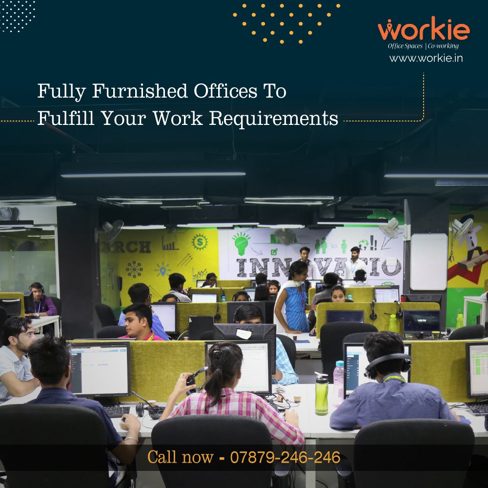 WorkieIndia's tweet photo. Spacious ergonomically designed Workstations for the ultimate comfort that you need while working.

Website: https://t.co/RoFSeBGZxC

#CoWorkingIndia #Spaces #CoWorkingSpaces #WorkieIndia #Indore #Coworking #Startups #Business #Enterpreneurs https://t.co/iHm2DYrlTS