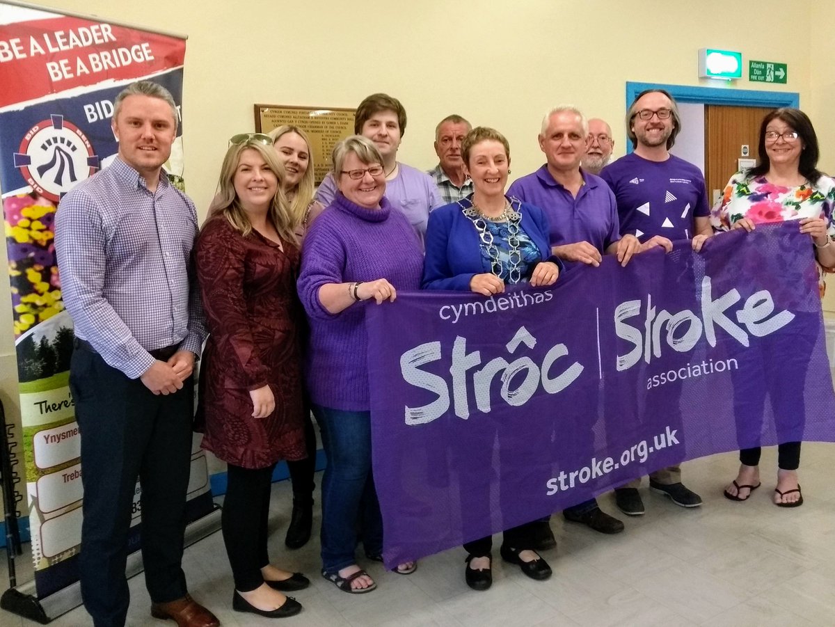 Thanks to Councillor Purcell and Councillor Ford for their work as Mayor and Deputy of the Town Council for 2018/19. £700.00 from the Mayors Fund has also been raised for the Stroke Association.