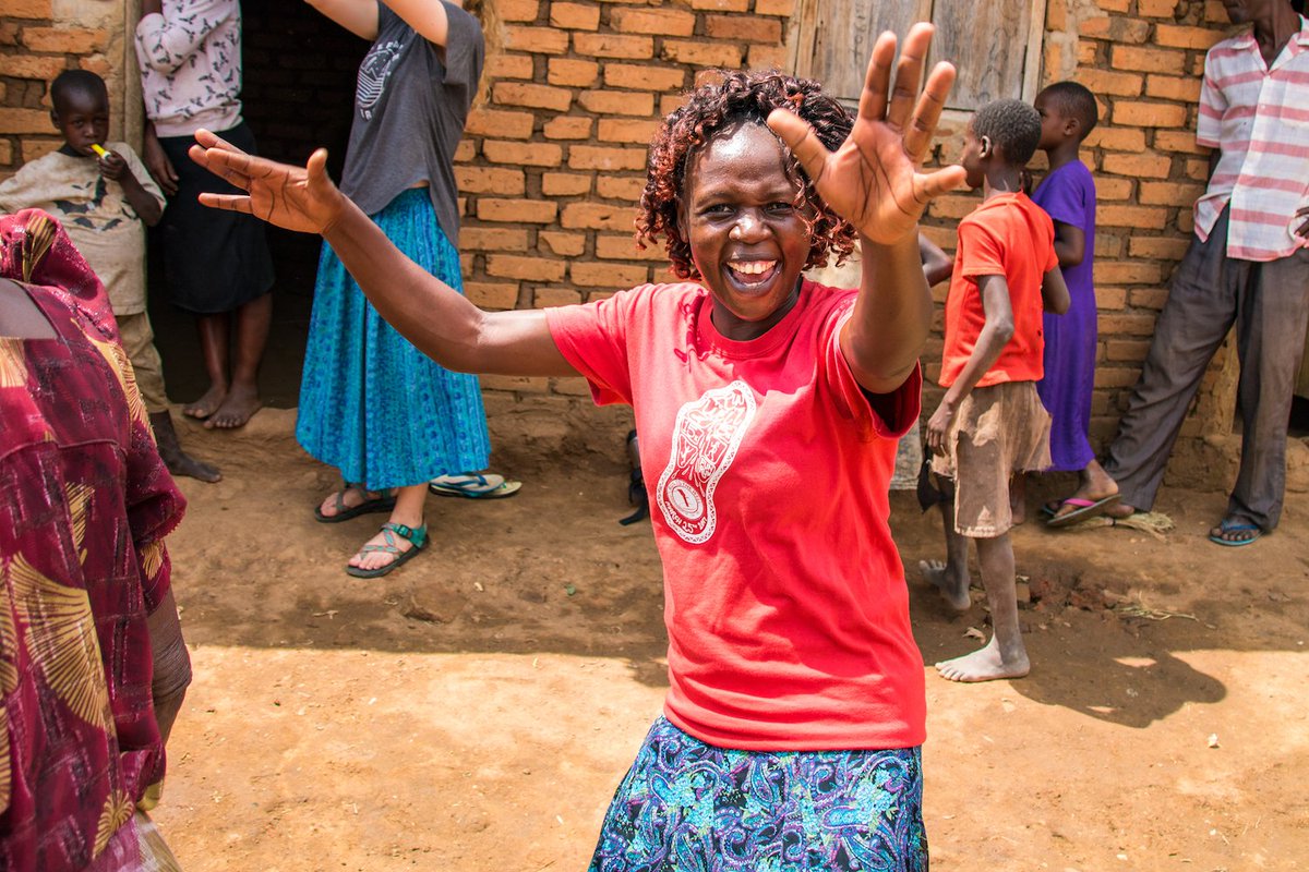 kibogroup's tweet photo. Anyone who knows Harriet knows she LOVES to dance! If you ever get a chance to come to #Uganda for a dance party with our Healthy and Safe Kitchens team, take it. There's nothing else in the world like it. Learn more: https://t.co/Srtairngnp. https://t.co/WAANDhy6le